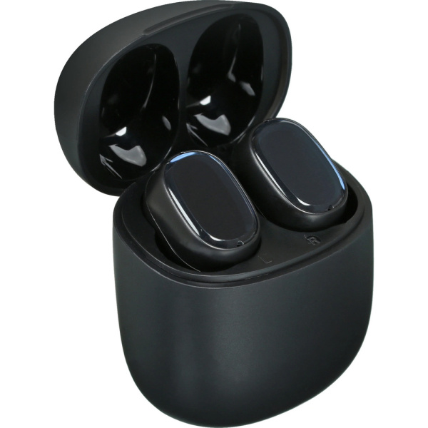 Беспроводные наушники Deppa с микрофоном Air Buds Pro, TWS, BT 5.3, LED, 300 мАч черные 1