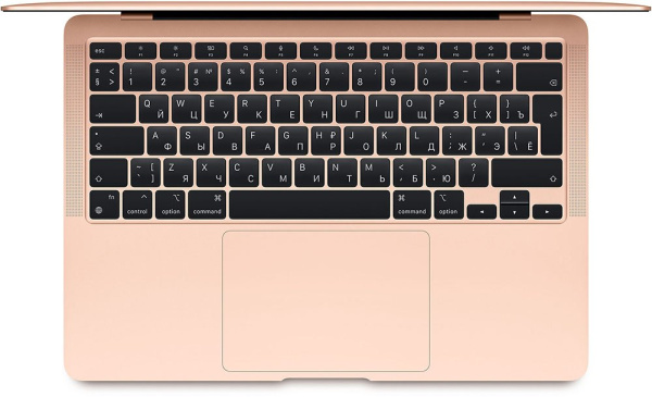Apple MacBook Air (M1, 2020) 16 ГБ, 256 ГБ SSD, золотой 2