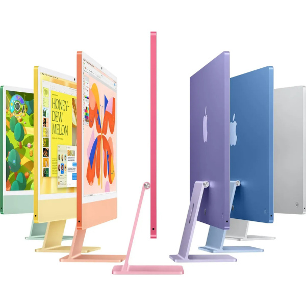 iMac 24 M4, 2024 фиолет 4
