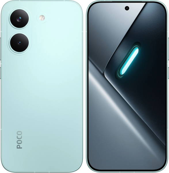 poco x8 pro голубой 1