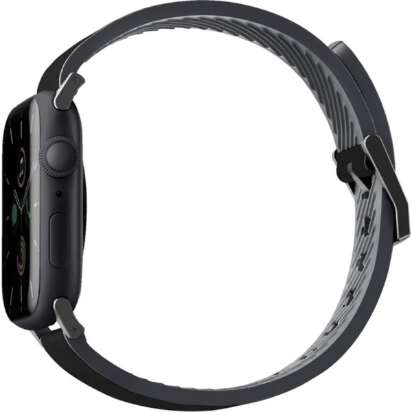 Ремешок кожаный UNIQ STRADEN LEATHER для Apple Watch 44454649 черный 2