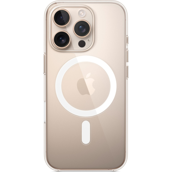 Apple iPhone 16 Pro Silicone с MagSafe прозрачный 1